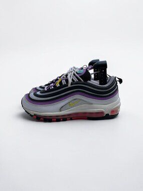 Nike Air Max 97 Shoes US 7.5 Purple/Black/White Retro Running Sneakers